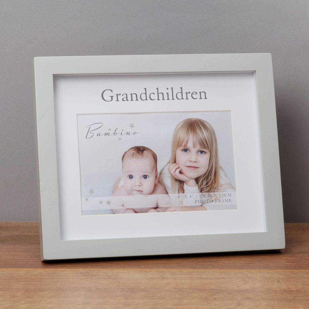 Grandchildren Mount & 6x4" Grey Frame