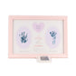 Welcome To The World Baby Girl Hand & Foot Print Frame + Inkpad