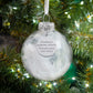 Memorial Bauble | Bereavement Gifts | Feather Bauble