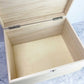 Personalised Wooden 'Any Message' Memory Keepsake Box - 4 Sizes