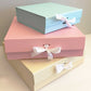 Personalised New Baby My First Keepsake Box (White, Pink, Blue, Cream)