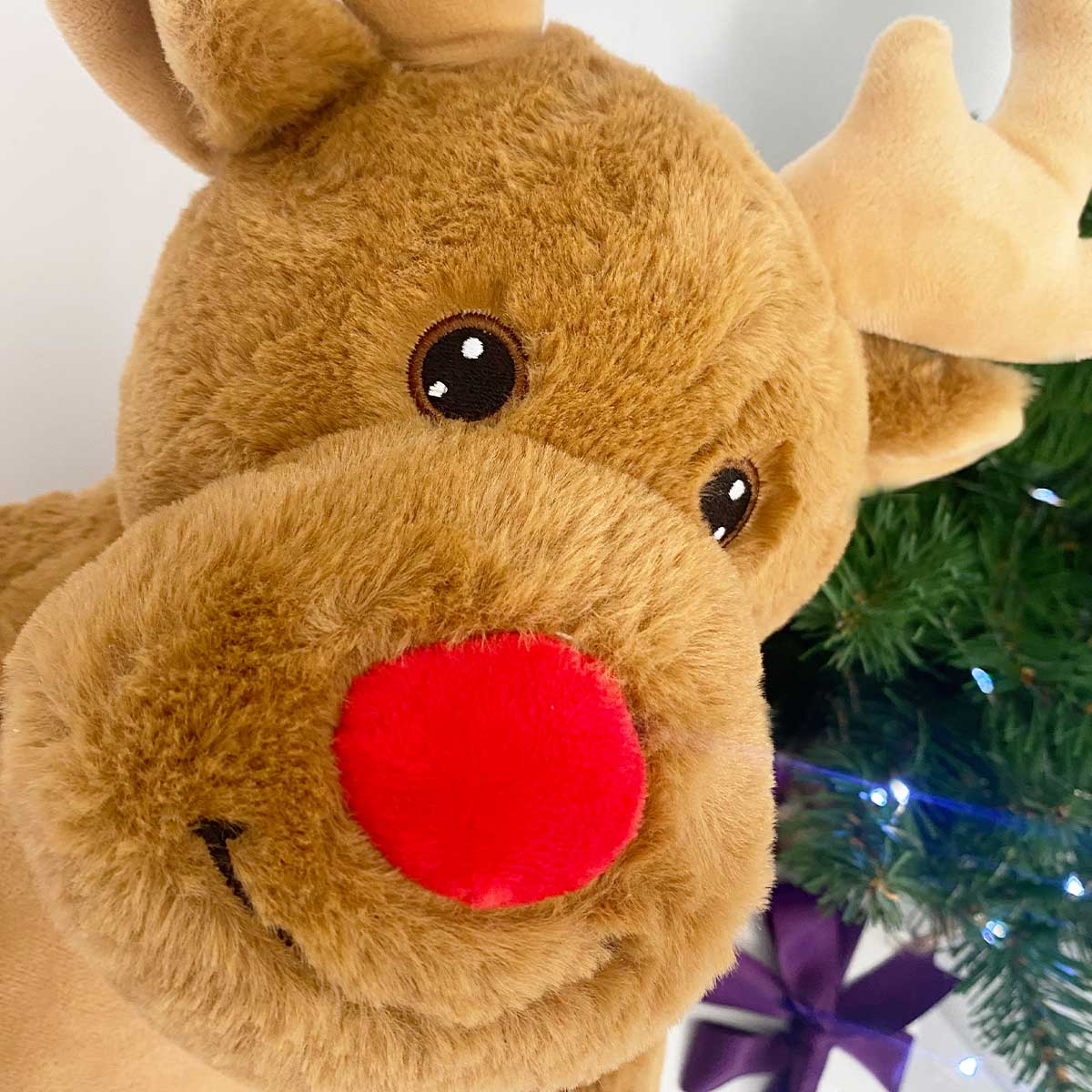 Personalised Reindeer Soft Toy – The Lovely Keepsake Company