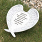 Angel Wings Heart Outdoor Memorial - Someone Special