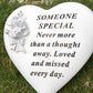 Rose Bouquet Heart Outdoor Memorial - Someone Special