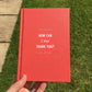 'How Can I Say Thank You' Hardback Gift Book