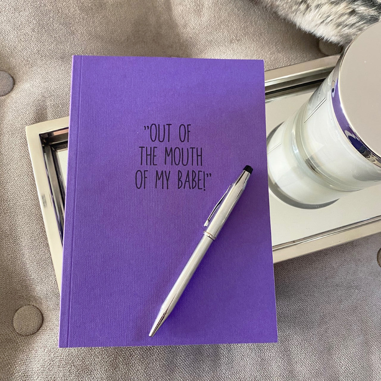 'Out of the mouth of my babe!', Kid's Quotes Journal